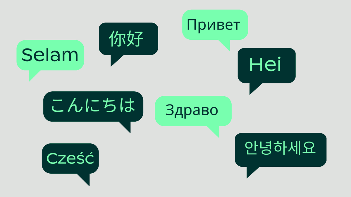 Illustration of person relaxing on phone