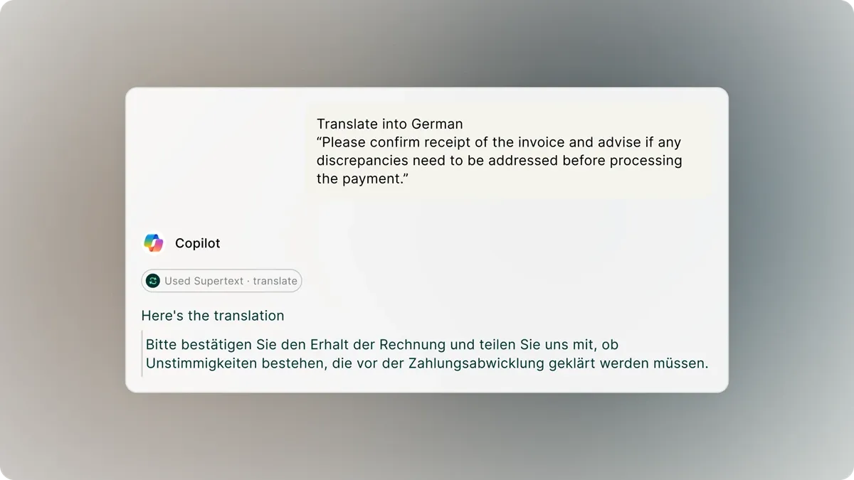 Enterprise-Übersetzungen direkt in ChatGPT, Copilot und Co. – mit Supertext Translation MCP