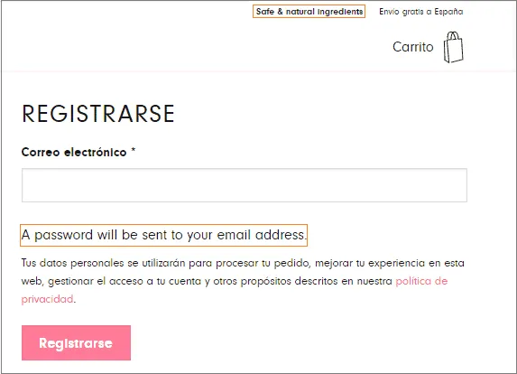 Localisation error example