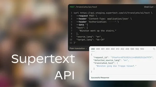 Translate whole websites within minutes – with the new Supertext API