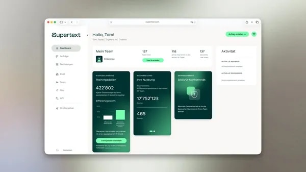 KI-Übersetzung jetzt noch effektiver nutzen und tracken – im neuen Supertext-Cockpit