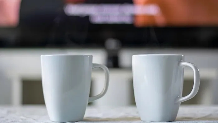 Illustration of person relaxing on phone