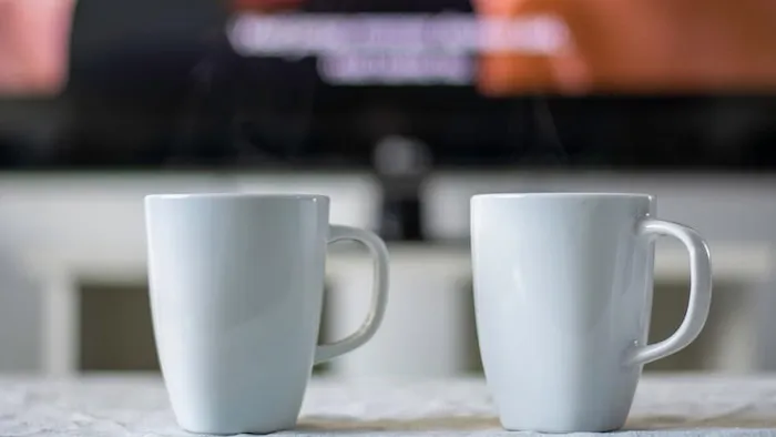 Illustration of person relaxing on phone